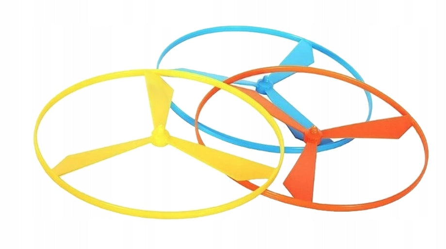 3pcs FLYING PROPELLERS SOARING FRISBEE 37015 Brand Polesie