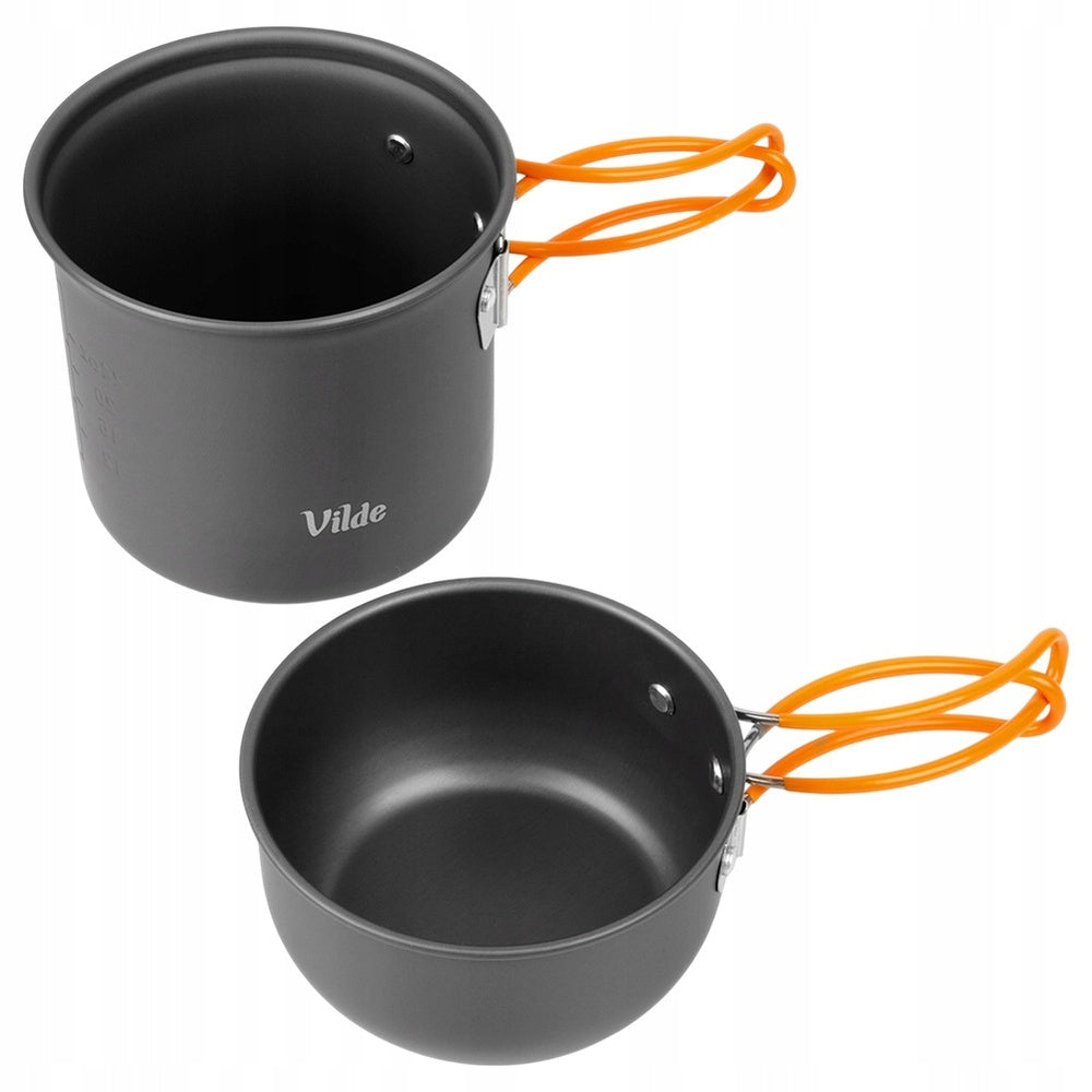 3x Hiking Dishes Camping Picnic Pot Saucer Pan Pots Manufacturer code 5900670122499