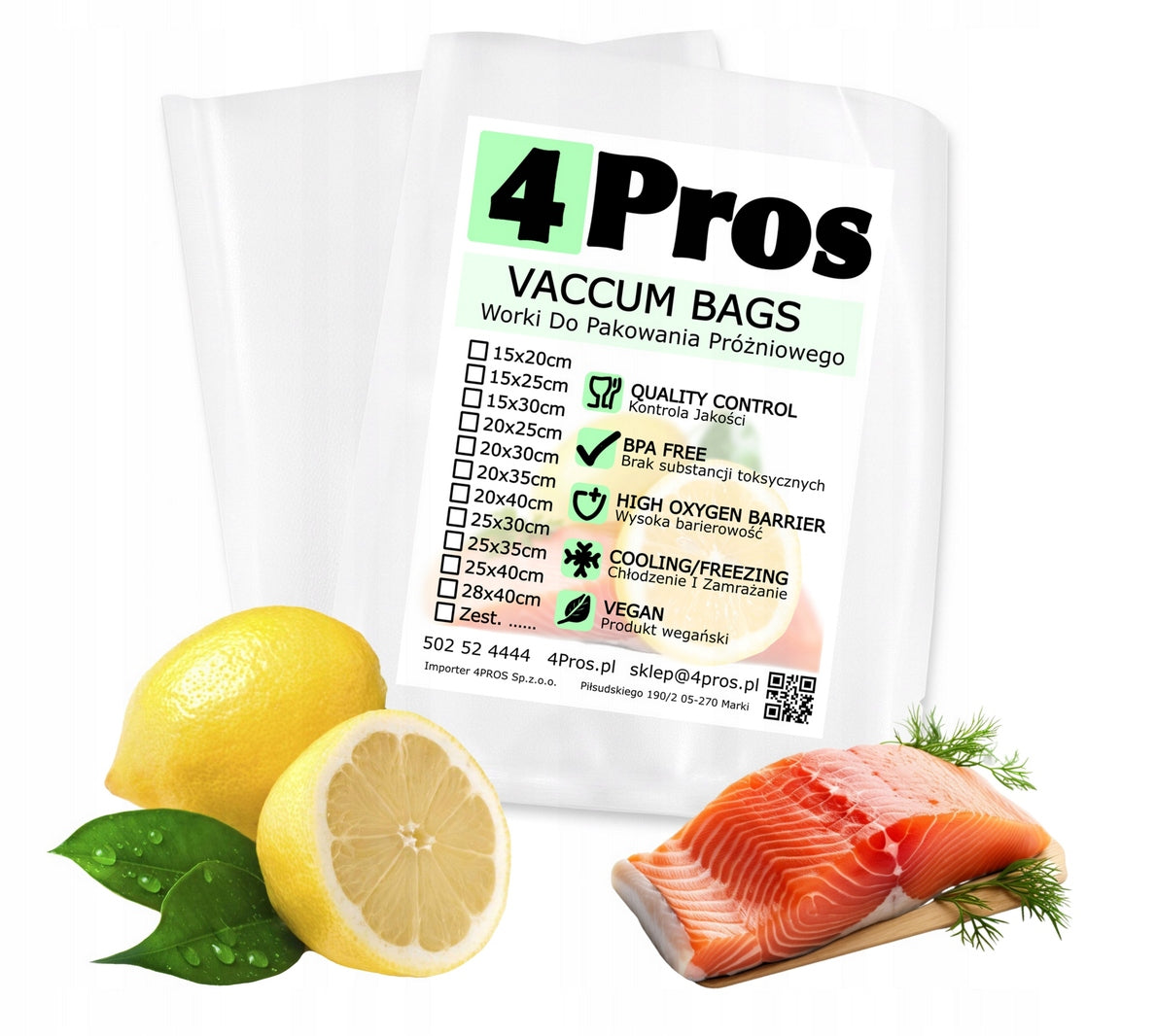 3x VACUUM BAGS for packaging machine 20 cm x 30 cm MOLETIZED 150pcs.