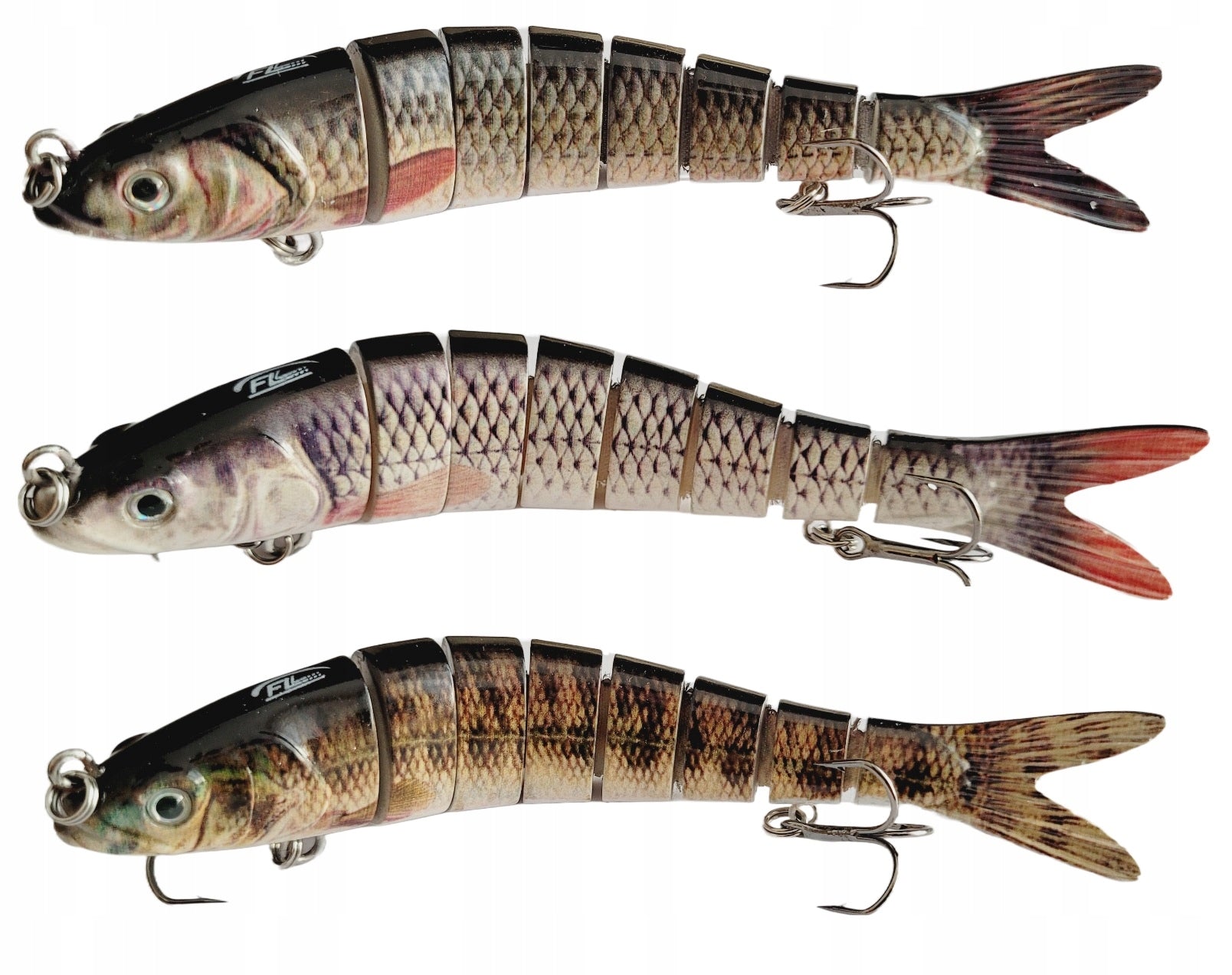 3x Wobbler for pike broken sinking 13,5 cm 23 g Manufacturer code ZW2