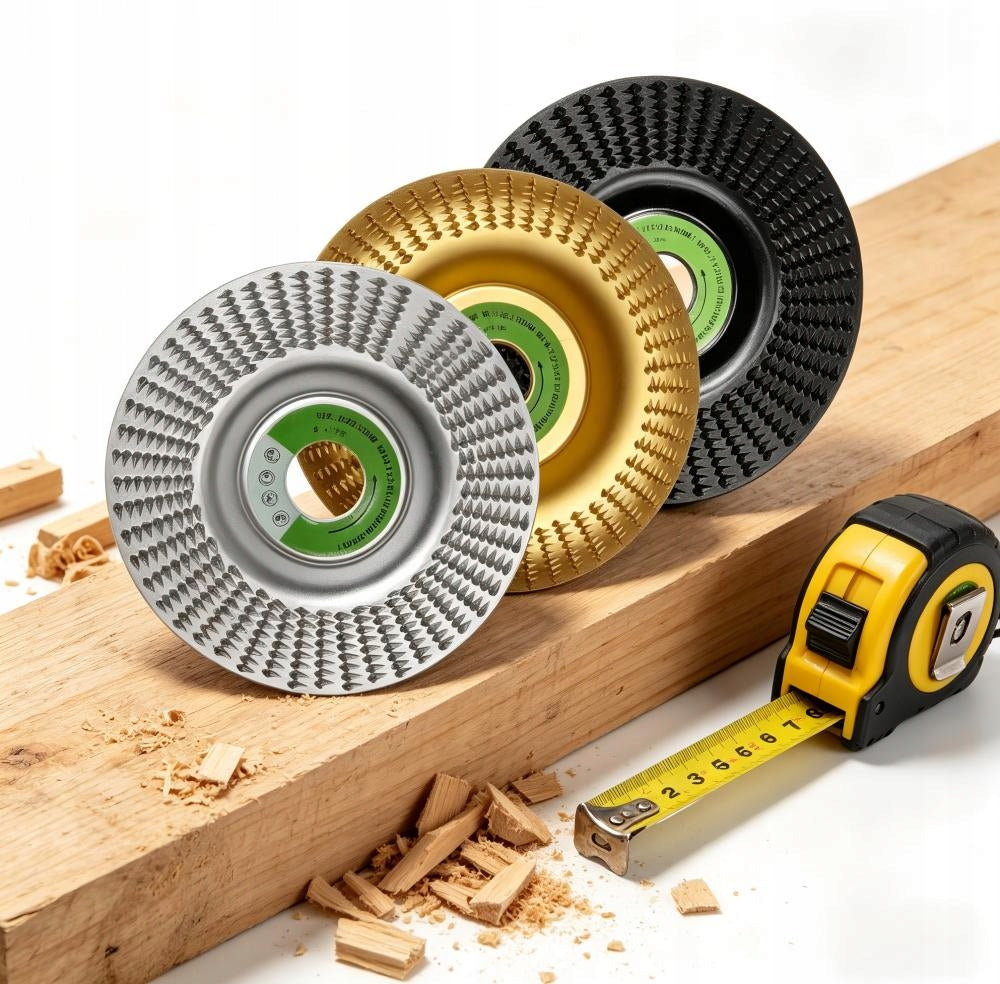 3x Wood Disc + Account Grinding Disc – Sawmill 125mm + Turbo Cutter Packaging status original