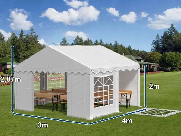 3x4 Party Garden Tent HOME - VARIOUS COLORS Packaging status original