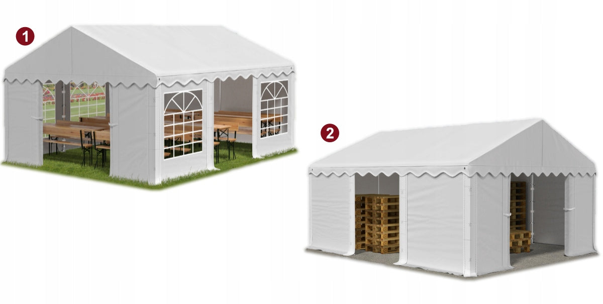 3x6 Party Garden Tent - VARIOUS COLORS + FREEBIE Length 6 m