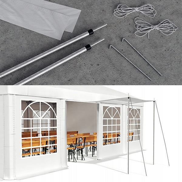 3x6 Party Garden Tent - VARIOUS COLORS + FREEBIE Width 3 m