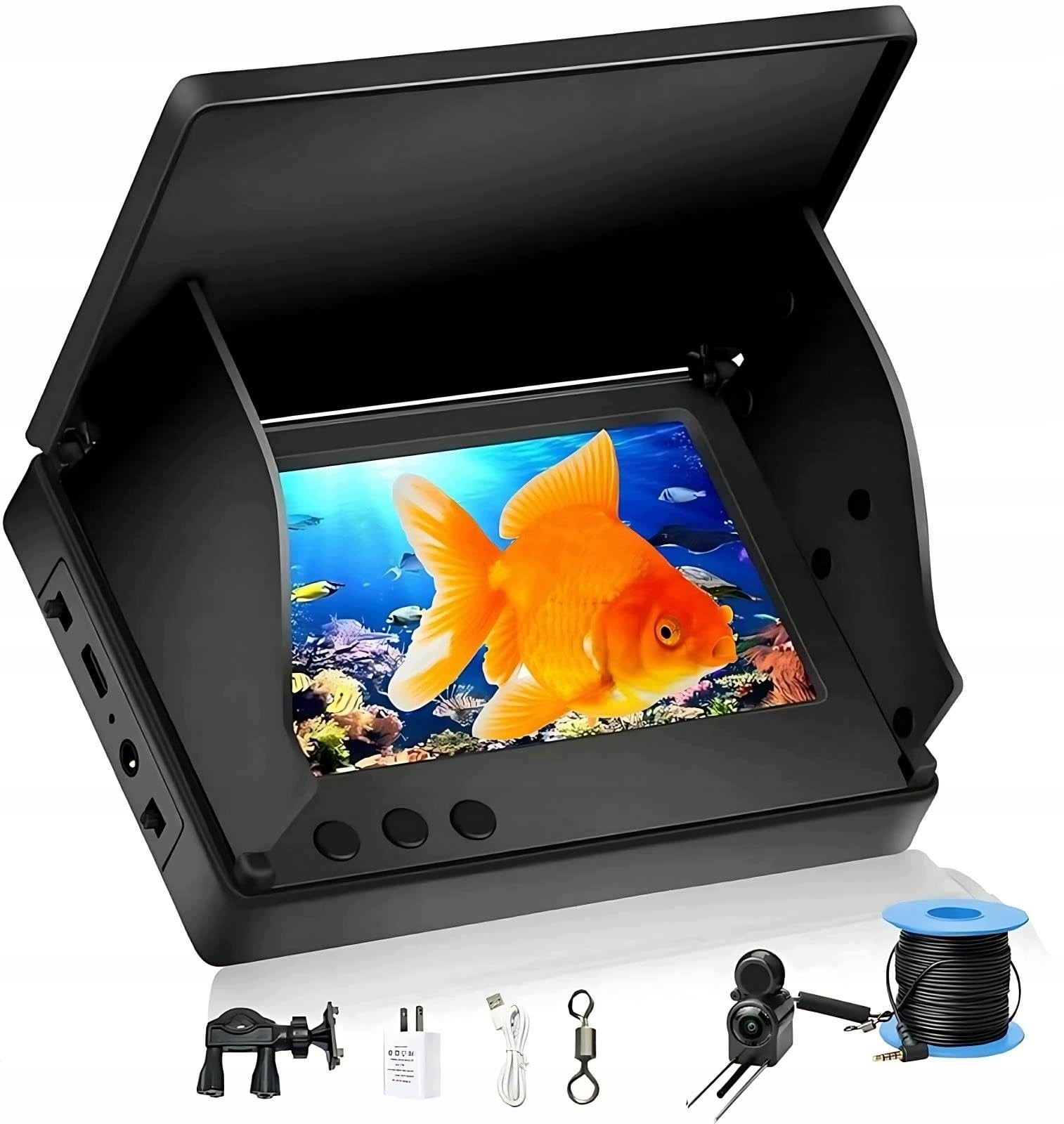 4.3" UNDERWATER FISHING CAMERA LCD MONITOR 30m FISH DETECTOR BATTERY 2.0 Manufacturer code 962
