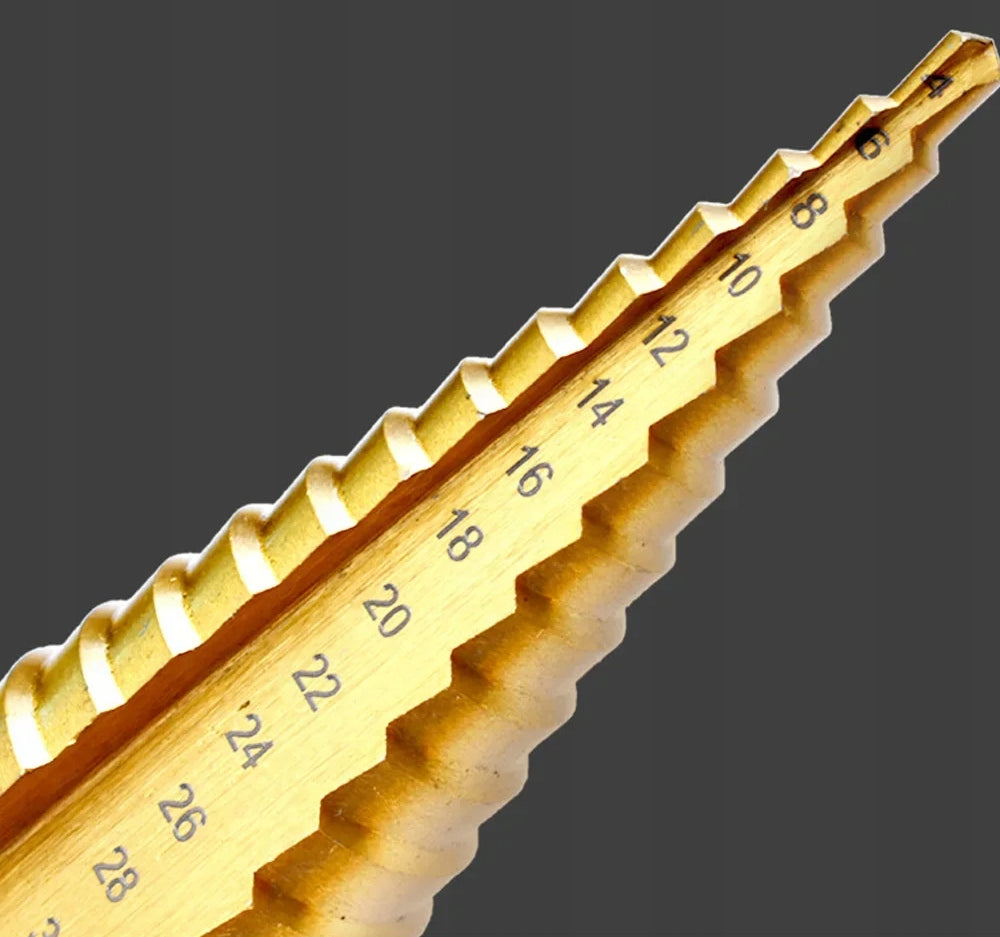 4-32MM STEP TAPERED DRILL BIT SET FOR METAL WOOD PLASTIC SHEET METAL Manufacturer code 54965231