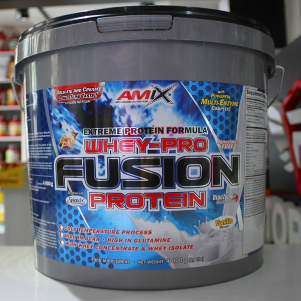 4 KG PROTEIN WPC Isolate, Concenrate - Mixture - Large Pack Amix Fusion Expiration date at least 1 year from the date of purchase