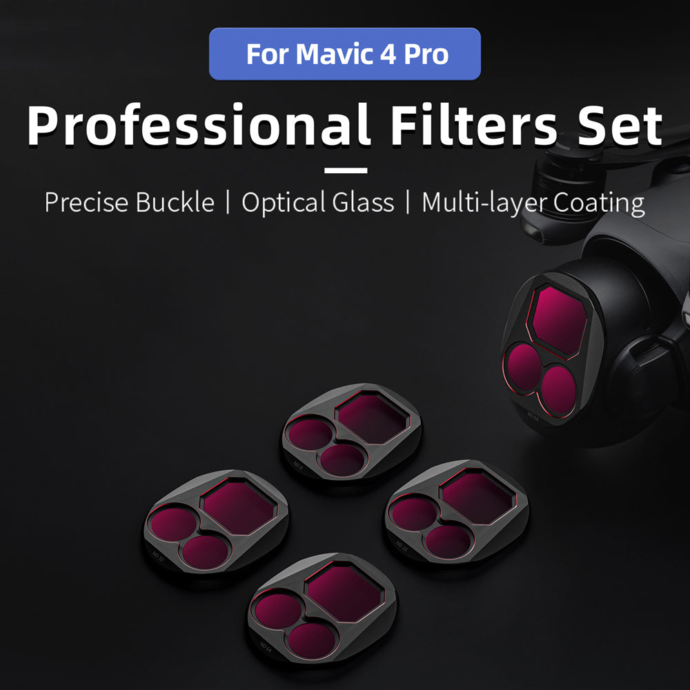 4 PACK ND FILTERS ND8/16/32/64 FOR MAVIC 4 PRO DRONE ALUMINUM FRAME FILTERS EAN (GTIN) 718025681721