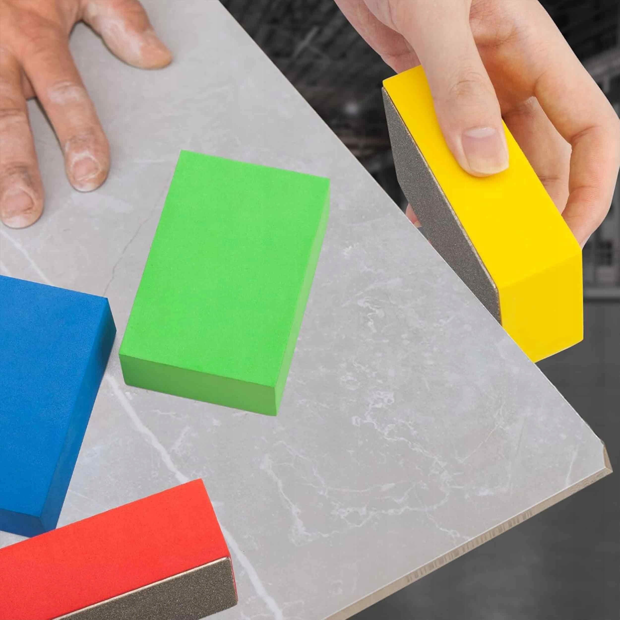 4 PCS DIAMOND TILE GRINDING CUBE 60# 100# 200# 400# Manufacturer code SZLIFIERSKA ZESTAW G50 G100 G200 G400 KOMPLET