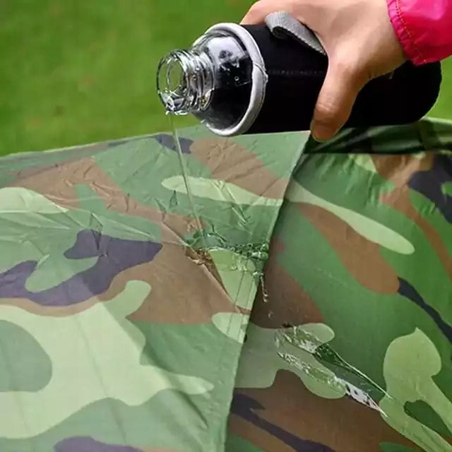 4 PERSON TENT WITH MOSQUITO NET CAMO TOURIST CAMPING WOOD RESISTANT Manufacturer code M345 NAMIOT TURYSTYCZNY 4-osobowy XXXL