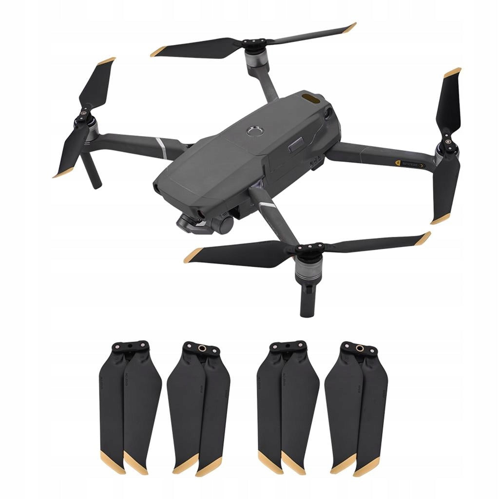 4 Pairs Propellers compatible with DJI Low Noise 8743F Packaging status original