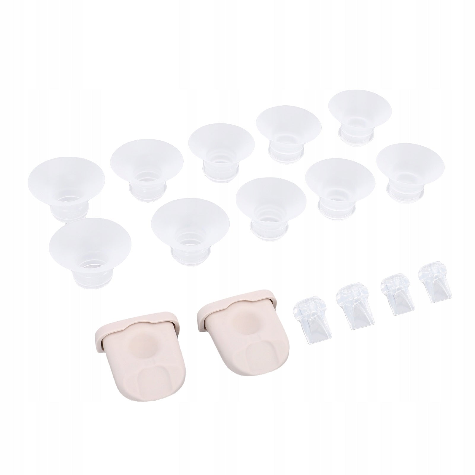 4 Pcs Duck Beak Valves 10 Pcs Flange Inserts 2 Pcs QV Membrane