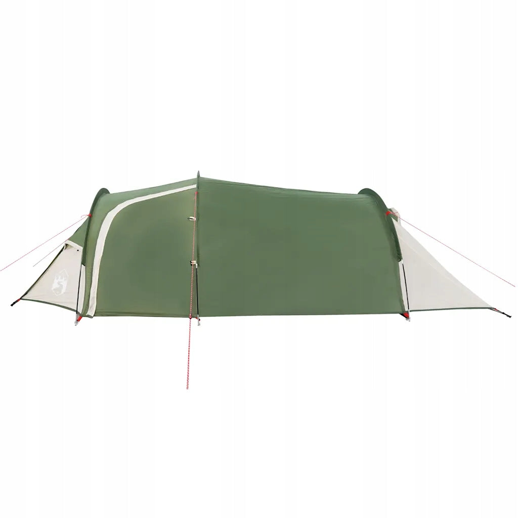 4-Person Tunnel Camping Tent with Tropical, Green Waterproofness 3000 mm