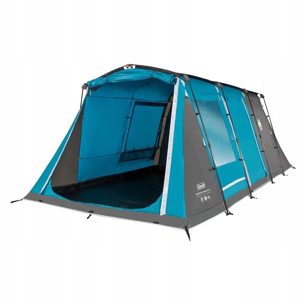 4-Person Tunnel Hiking Tent Coleman Fastpitch Victoria Falls 4 Brand Coleman