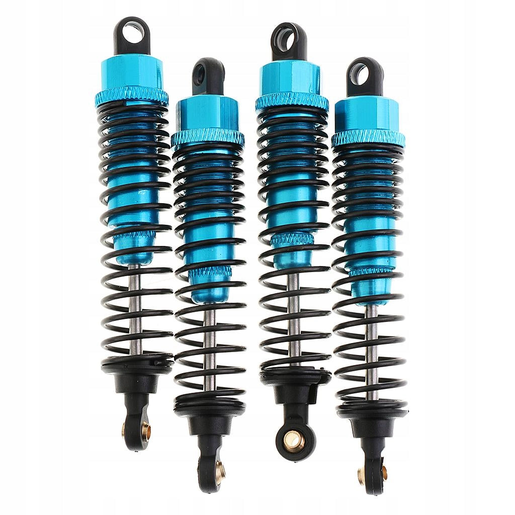 4 Pieces 1/10 RC Car Rear+Front Shock Absorber 106004 for HSP 94166 94106 Brand no brand