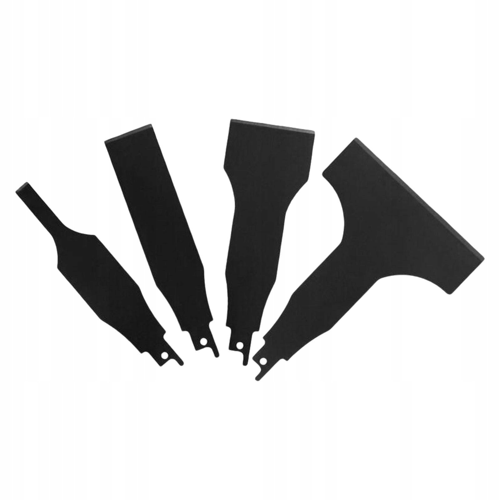4 Pieces Reciprocating Saw Scraper Blade Removing Tools Sturdy Steel