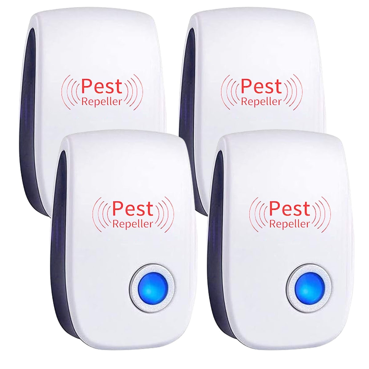 4 X RODENT MOSQUITO REPELLENT ULTRASONIC FOR INSECT CONTACT Brand no brand