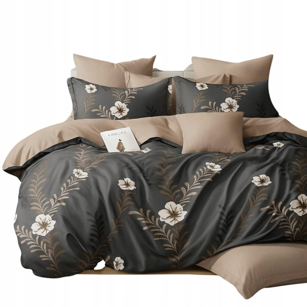 4 part Bedding set 160x200 cm + Bedding sheet