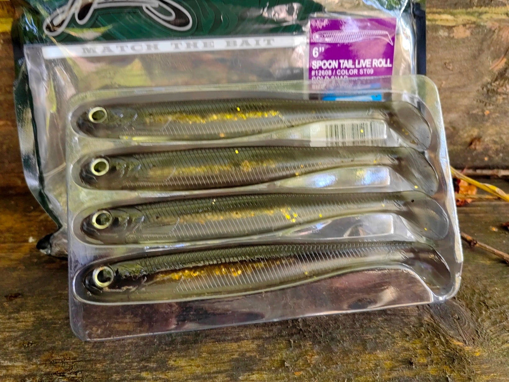 4 pcs. hoof Nories 12,7 cm - 12 g. zander - pike - Made In Japan! Fishing method spinning