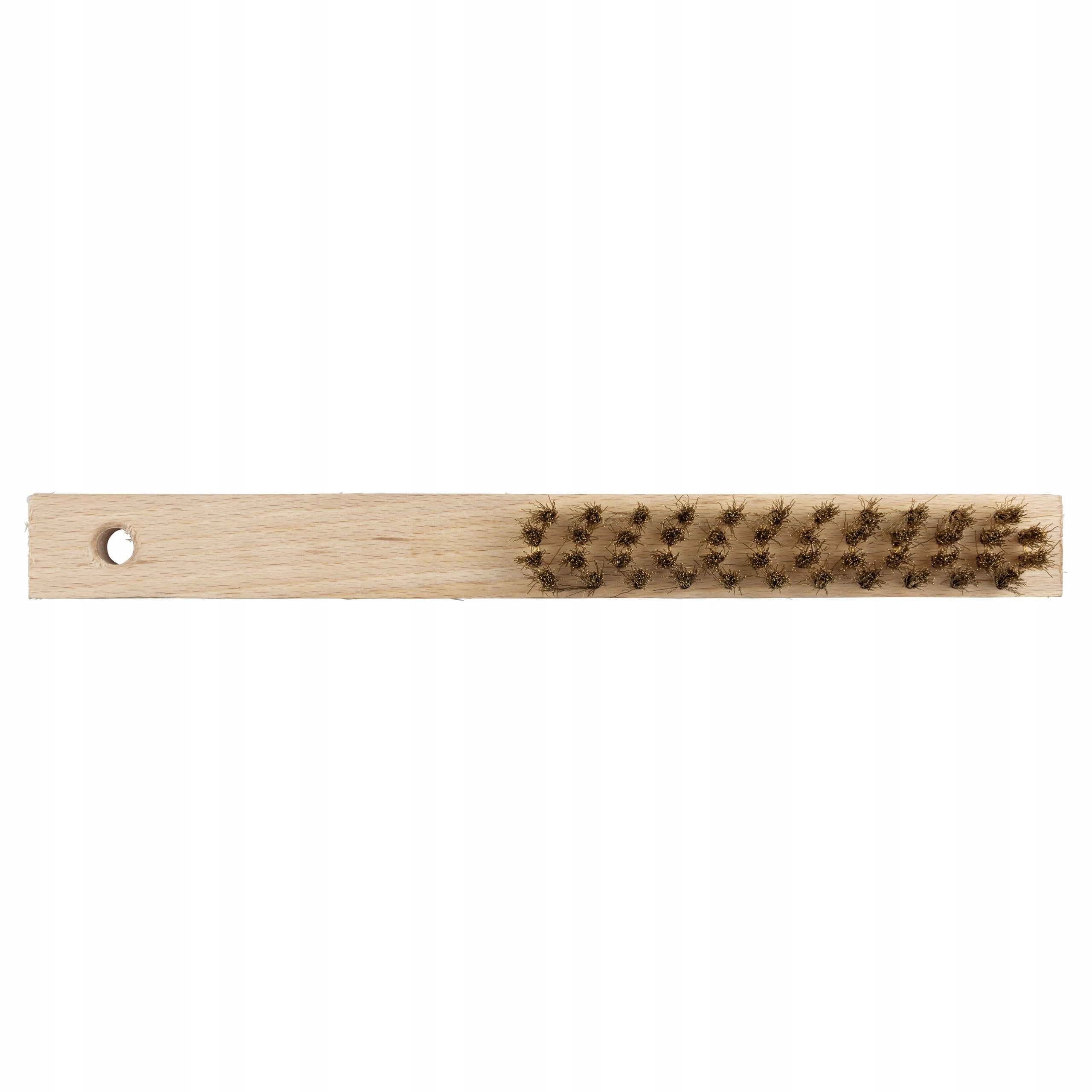 4-row hand wire brush 220mm Wolfcraft - brass wire Manufacturer code WF2724000