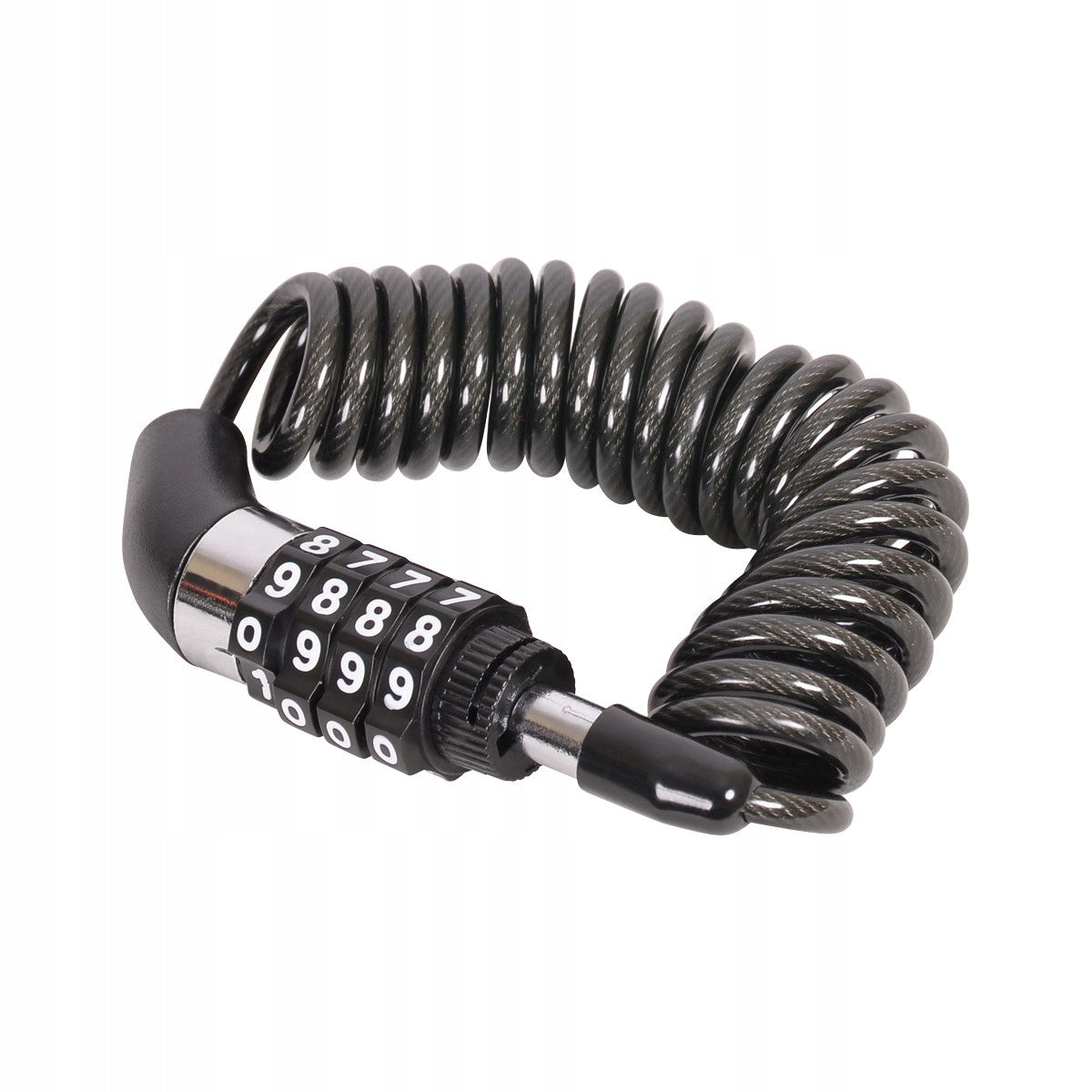 4 x 1500 mm combination lock, for bicycle, helmet, scooter