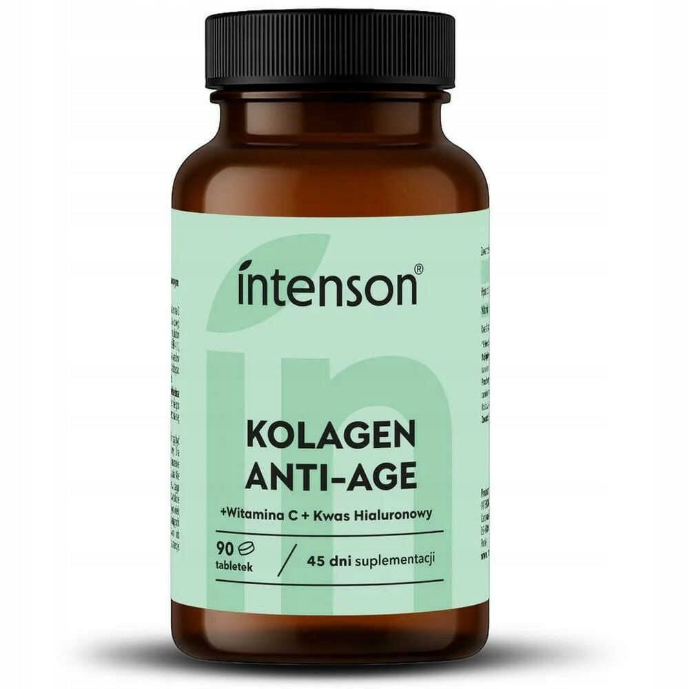4 x Collagen Anti-Age with Vitamin C and Hyaluronic Acid 90 Tablets - Inten Manufacturer code 0089967939288