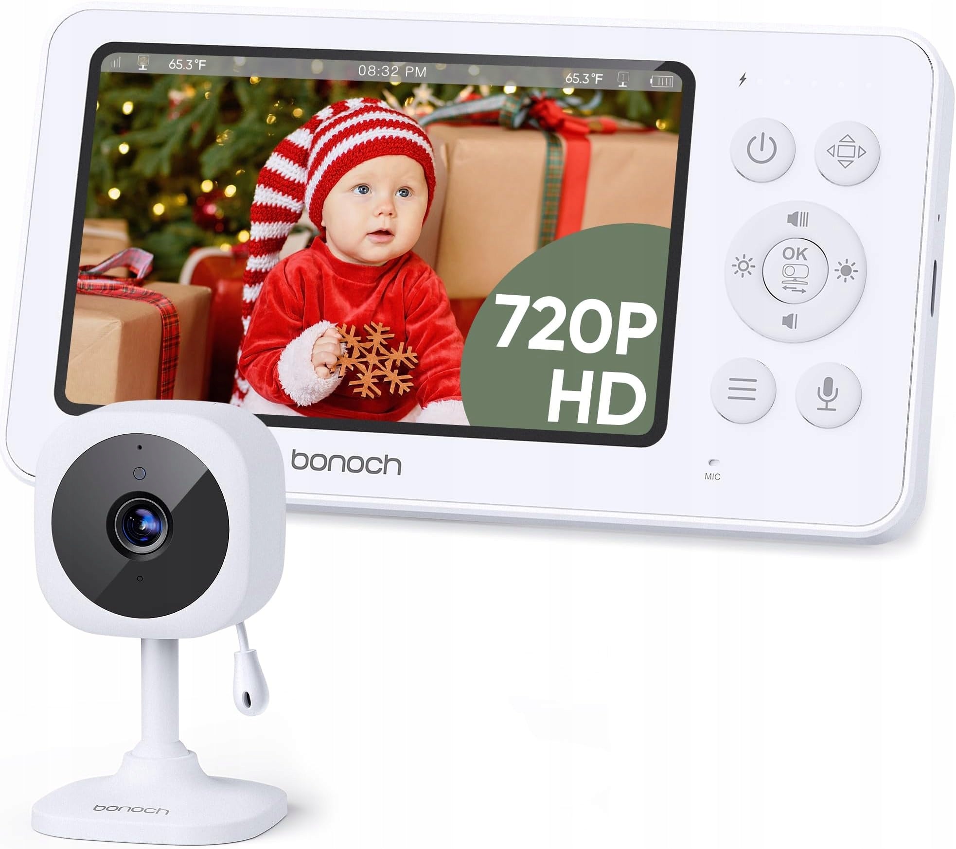4000MAH BABY MONITOR FOR BABY MONITORING NIGHT VISION