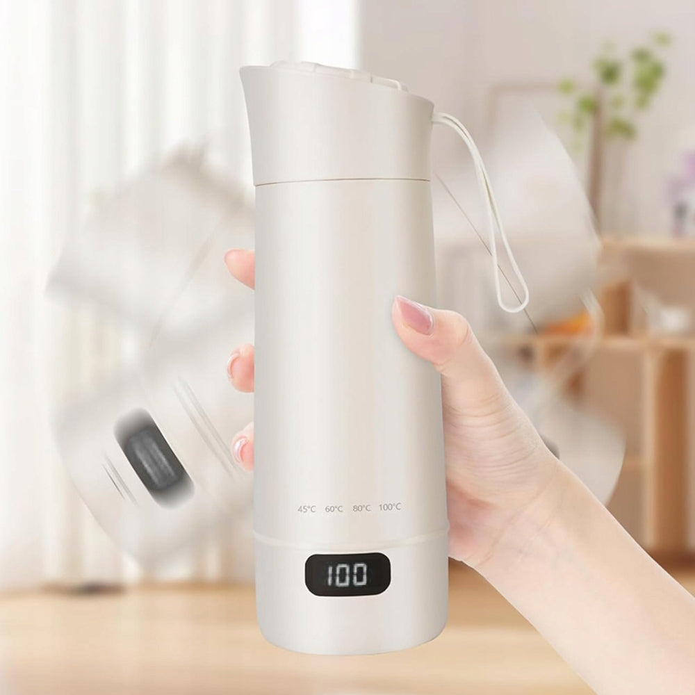400ML PORTABLE TRAVEL MINI HEATING CUP TRAVEL ELECTRIC KETTLE Power 300 W