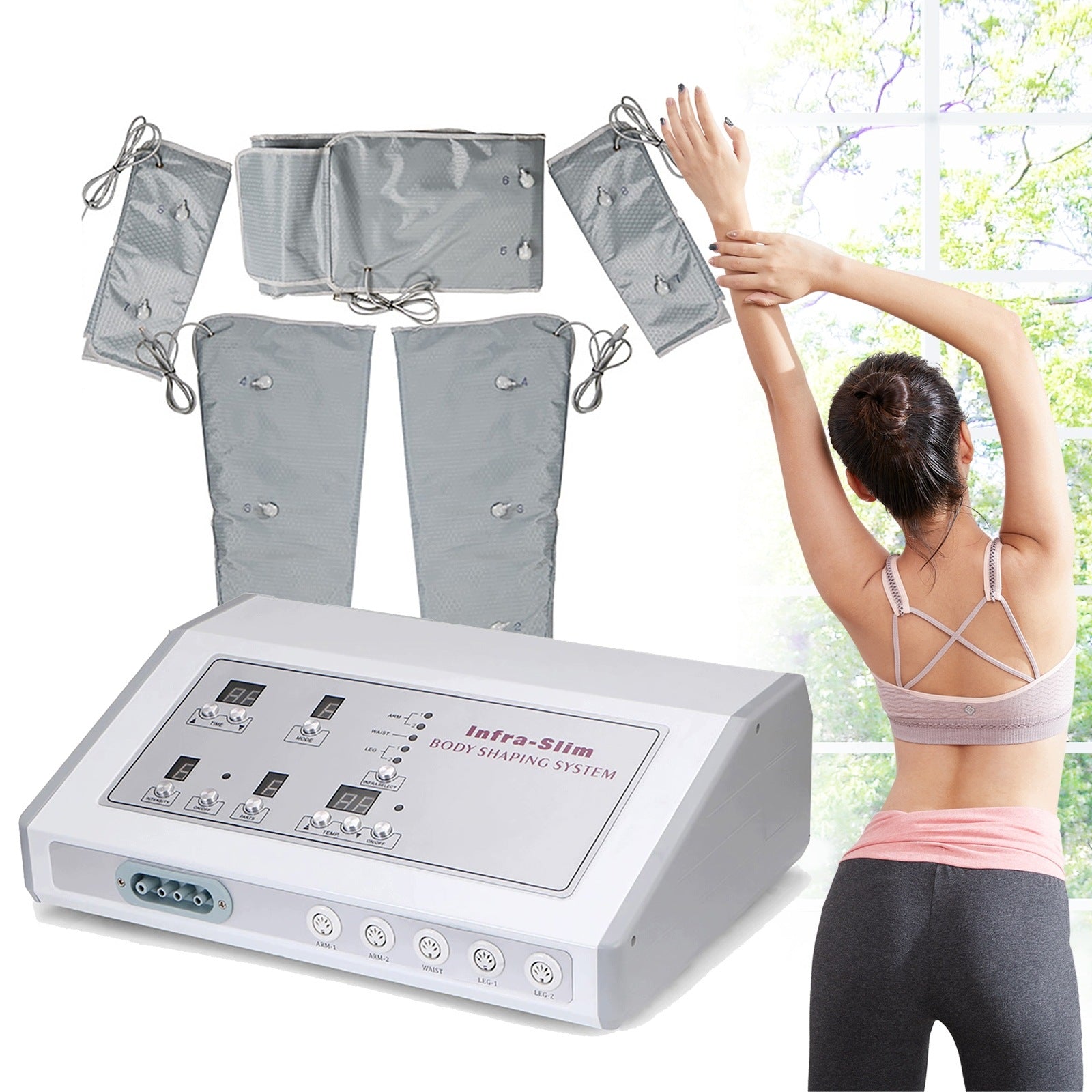 400W INFRARED HEAT SLIMMING SUIT Packaging status original