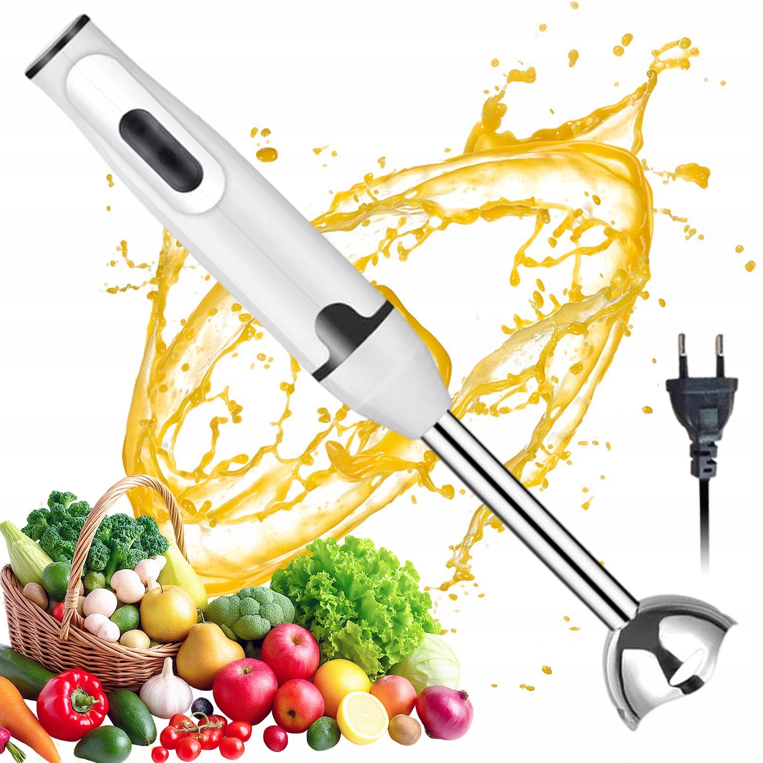 400W STAINLESS STEEL HAND BLENDER SPEED CONTROL