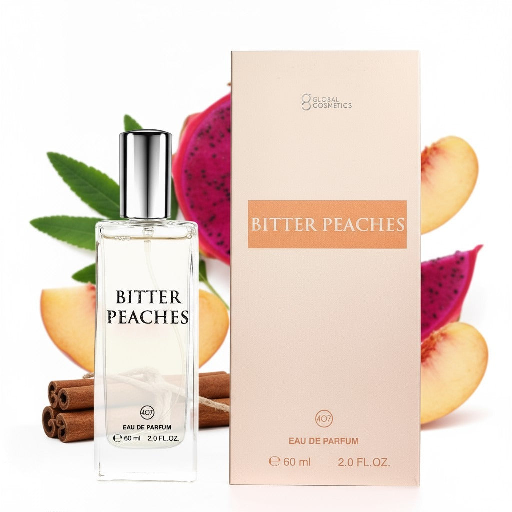 407 BITTER PEACH FUMES 60ml UNISEX PERFUME INTENSE LASTING FRAGRANCE
