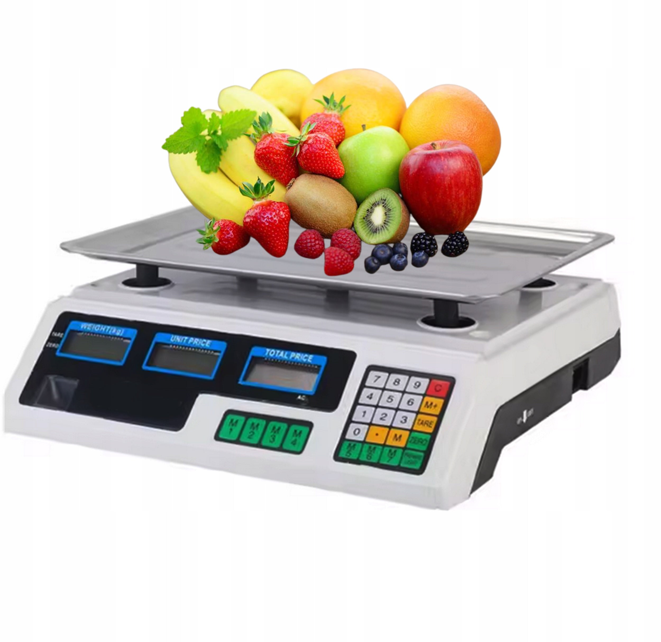 40KG INDUSTRIAL WAREHOUSE ELECTRONIC SHOP SCALE WITH BATTERY FOR Packaging status original