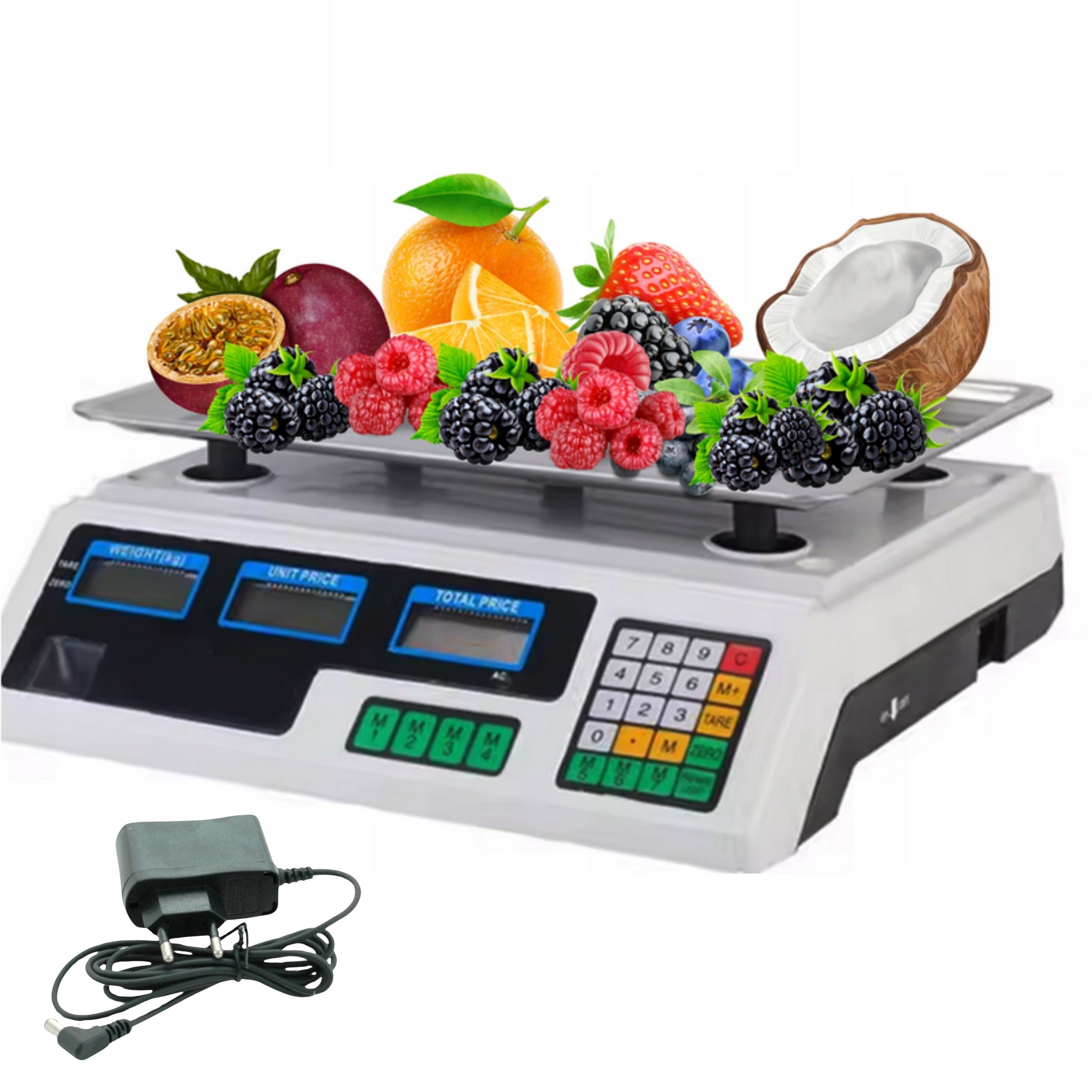 40KG INDUSTRIAL WAREHOUSE ELECTRONIC SHOP SCALE WITH BATTERY FOR