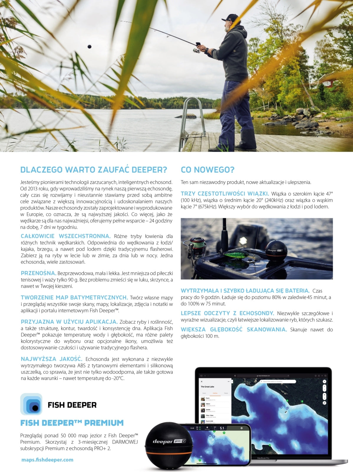 Echolotas Deeper Smart Sonar PRO+ 2