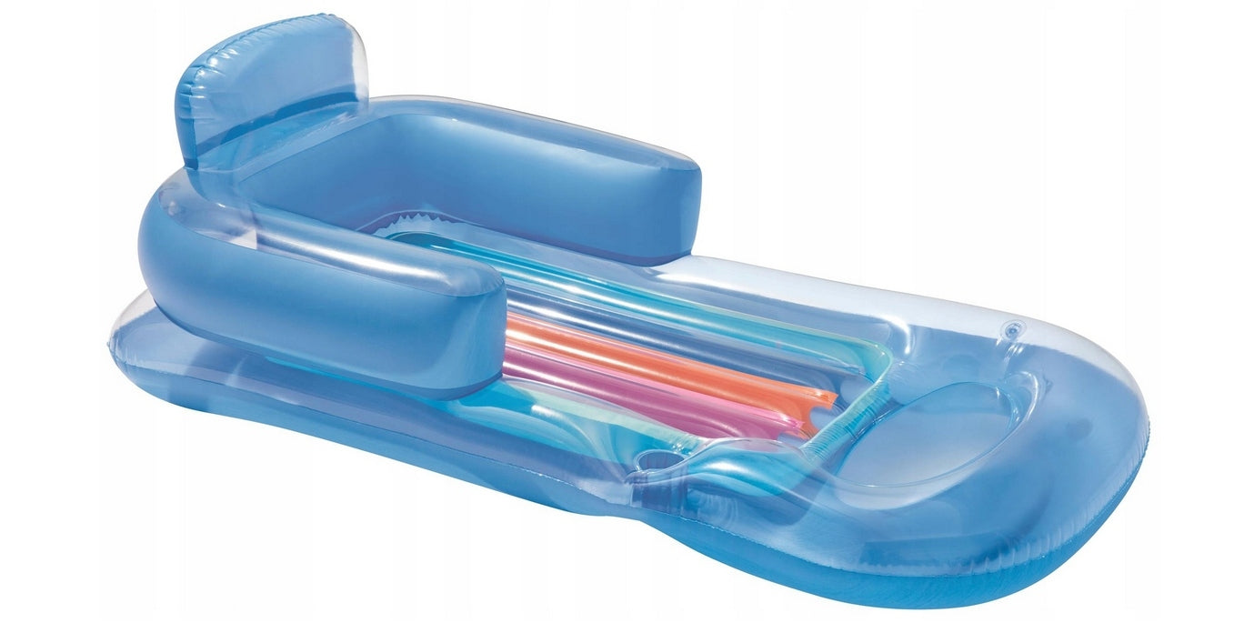 43028 MATTRESS WITH BACKREST WATER CHAIR BESTWAY BLUE 161CMX84CM Manufacturer code 43028