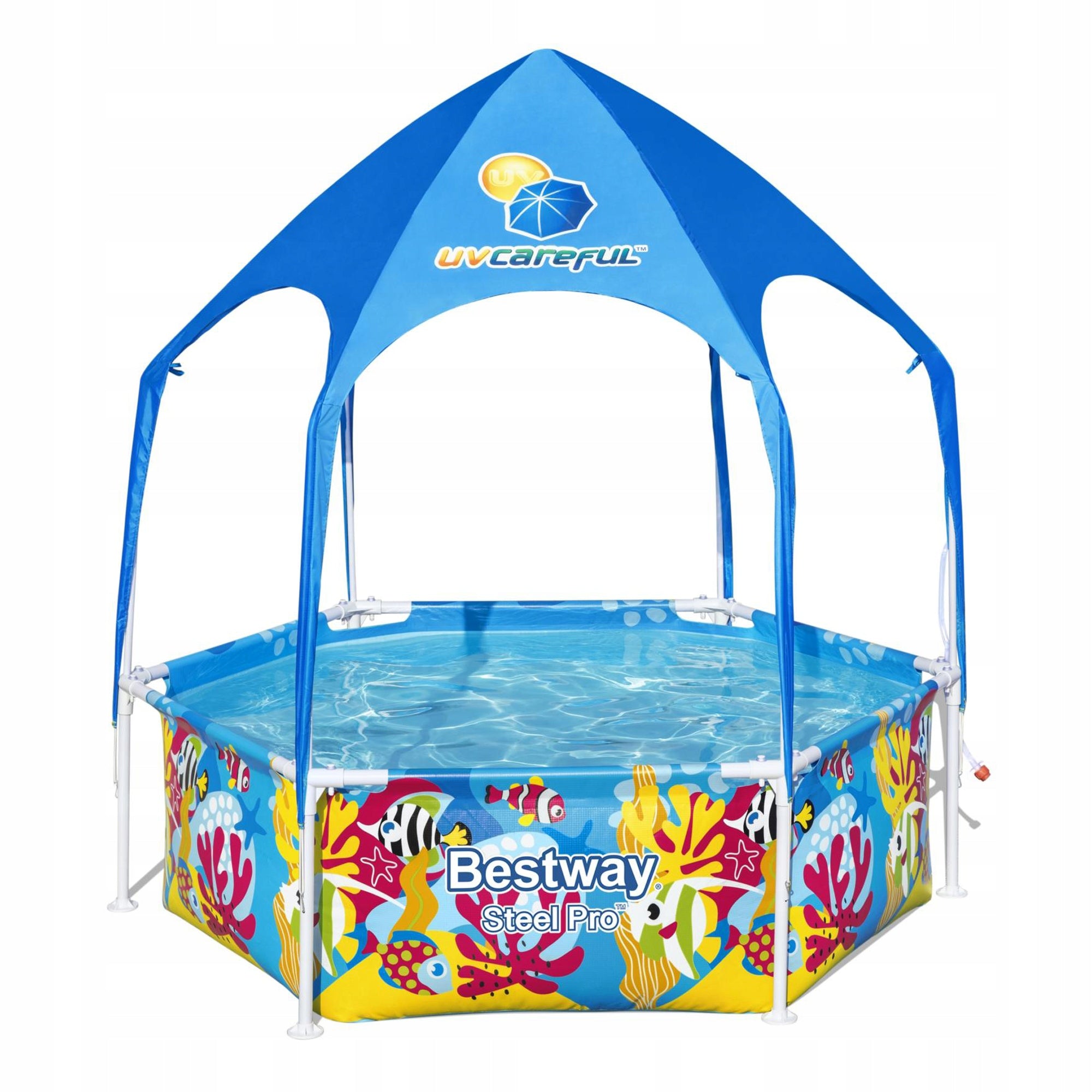 44687 Frame pool Steel Pro with visor 183 x 51 cm 930 l BESTWAY