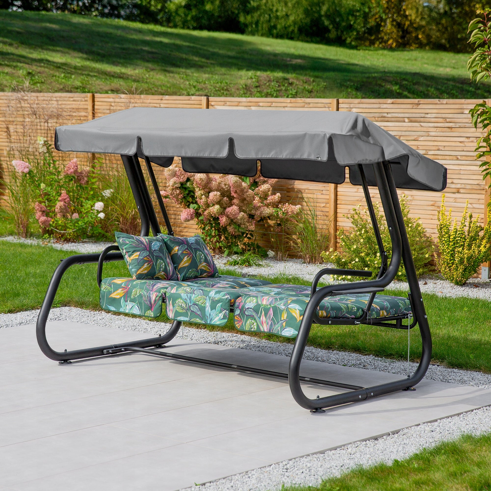 448565 Freestanding Garden Swing Patio Rimini Black Edition Manufacturer code 448565