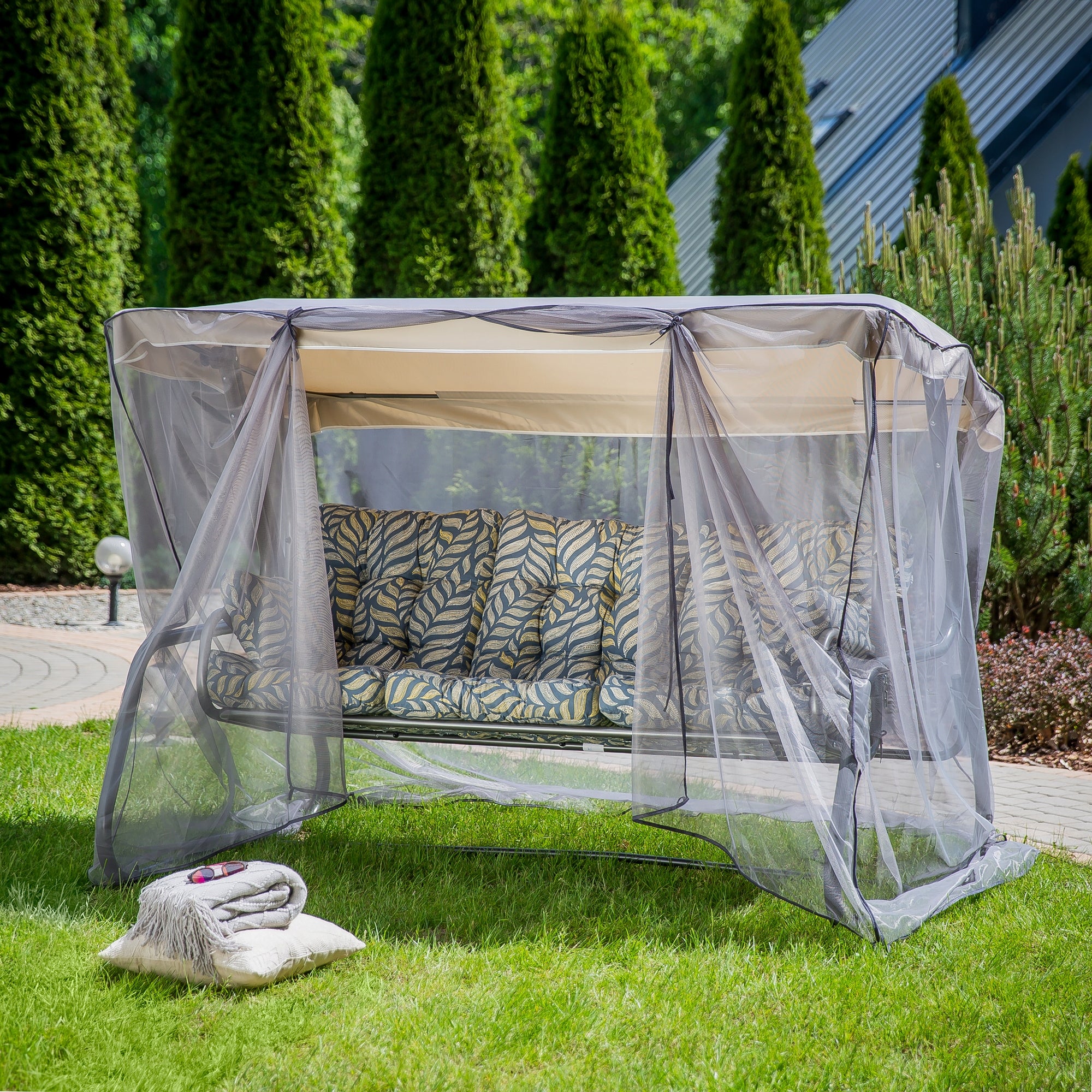 448782 Garden swing folding metal Patio Celebes Plus 4 person Manufacturer Patio