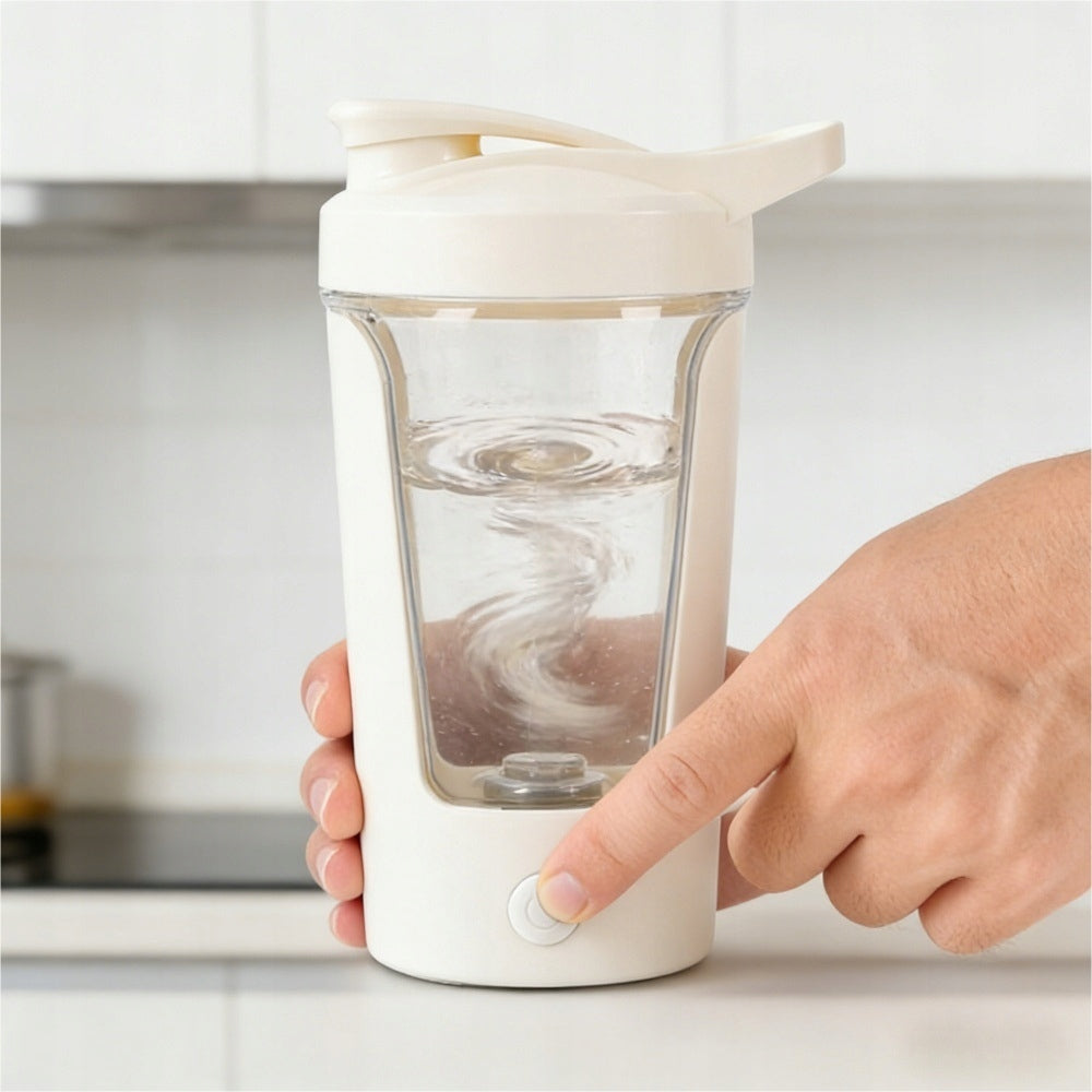 450 Ml Electric Shaker, Automatic USB Charging Protein Mixer Color purple