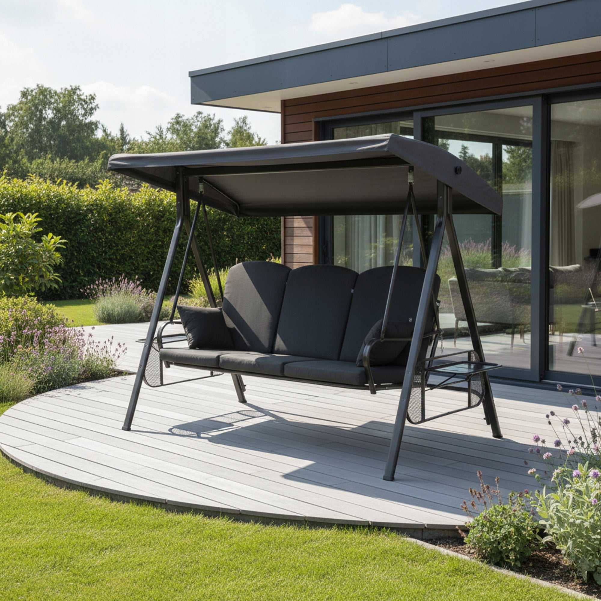 453762 Metal garden swing Patio Salerno Manufacturer Patio