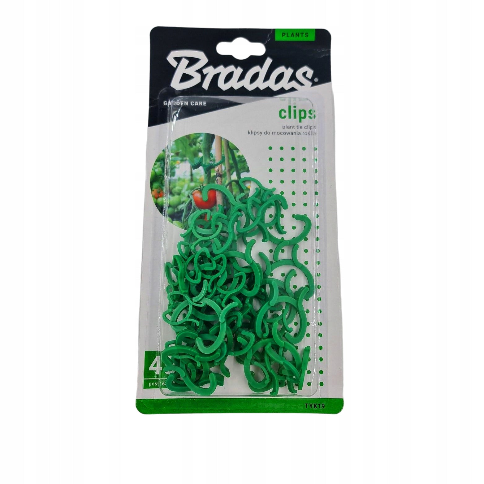 45x Plant Clips (3 sizes) 15x 3.4x3cm 15x 3x2.3cm 15x2.3x2cm Brand Bradas