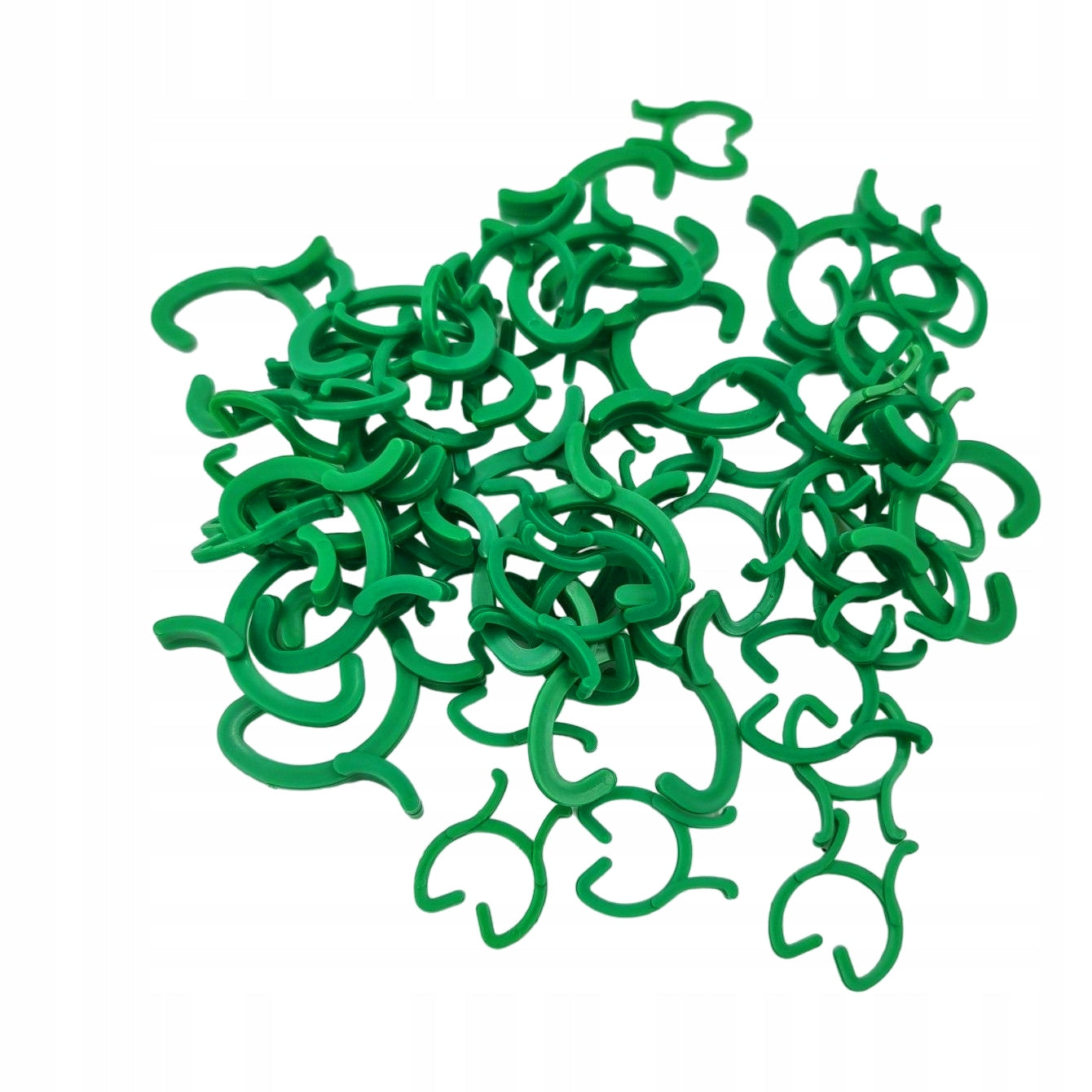 45x Plant Clips (3 sizes) 15x 3.4x3cm 15x 3x2.3cm 15x2.3x2cm Manufacturer code Zestaw 45 sztuk klipsy zapinki roślinTYK19