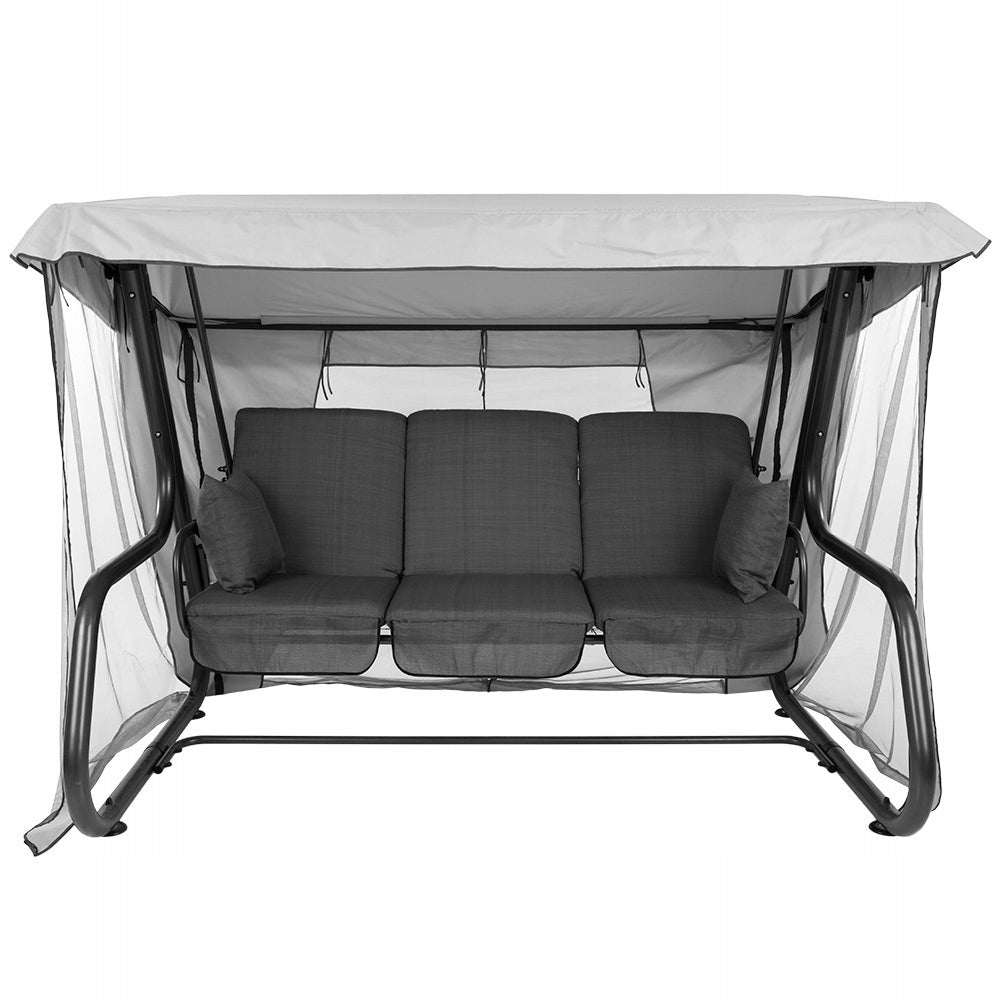 461114 GARDEN SWING WITH MOSQUITO NET 4 PERSONS