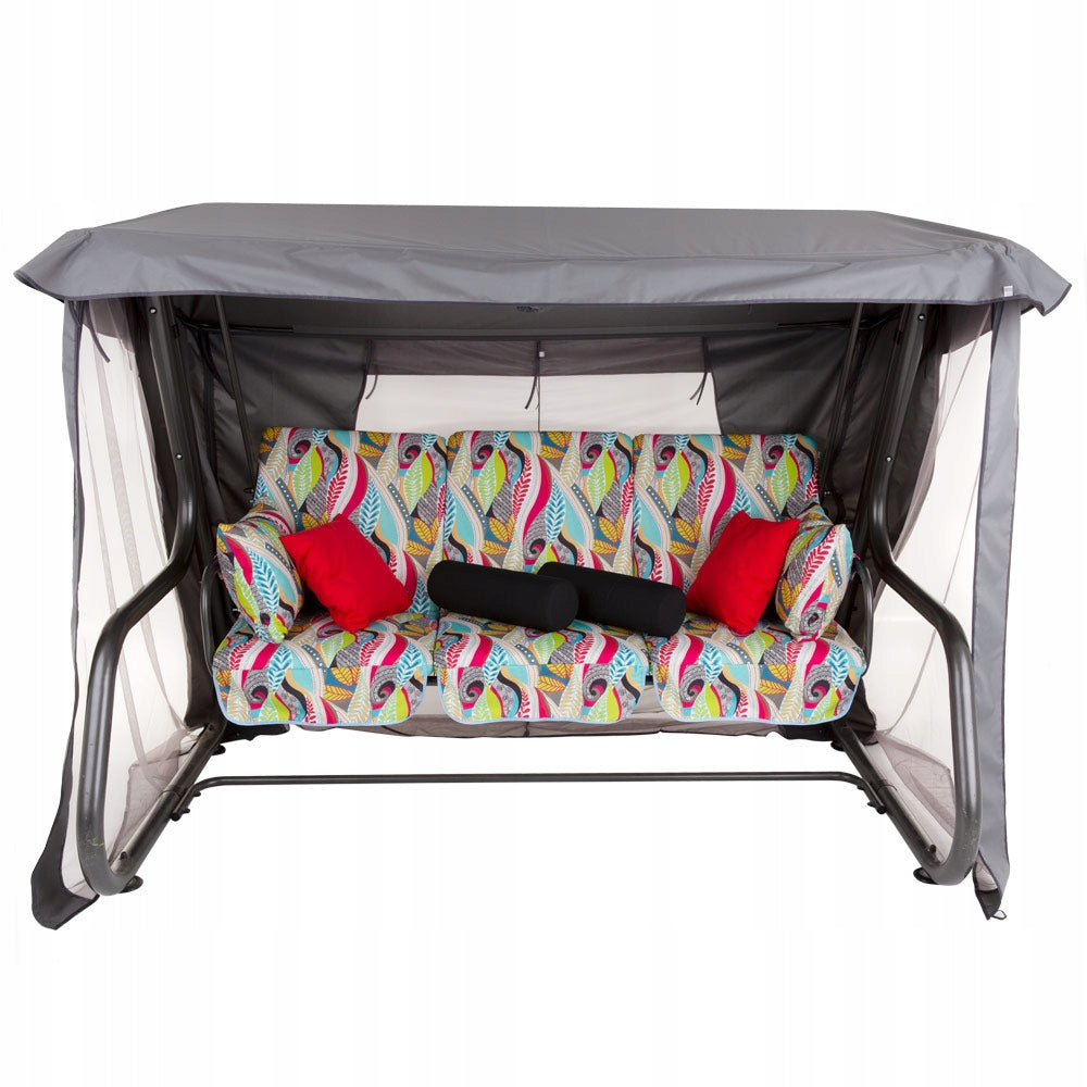 461838 GARDEN SWING WITH MOSQUITO NET PATIO VENEZIA LUX