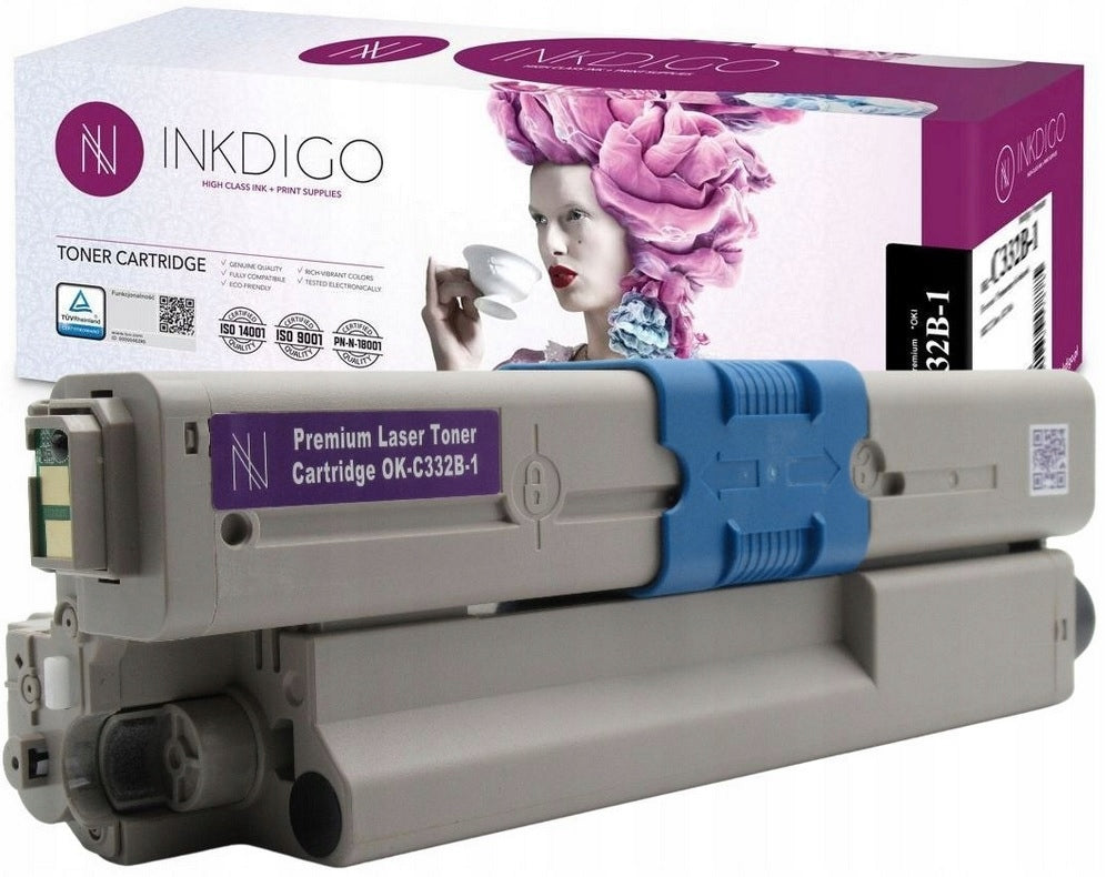 46508712 to OKI C332dnw, OKI MC363dn Toner BLACK