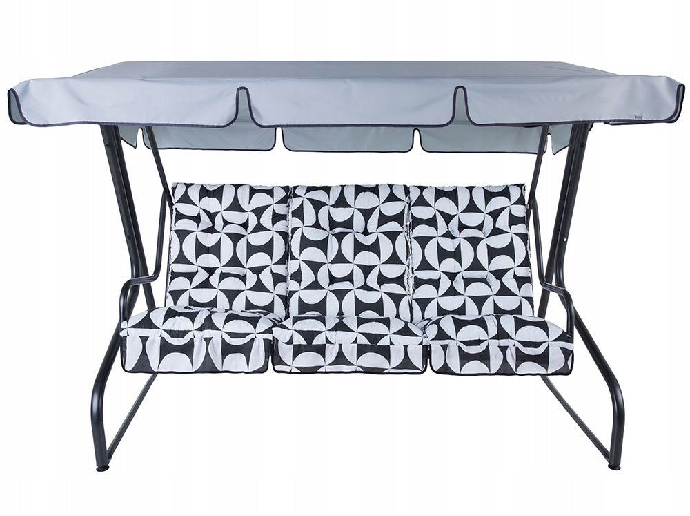 467011 Canopy for garden swing 220 x 128 cm Monte Carlo grey PATIO