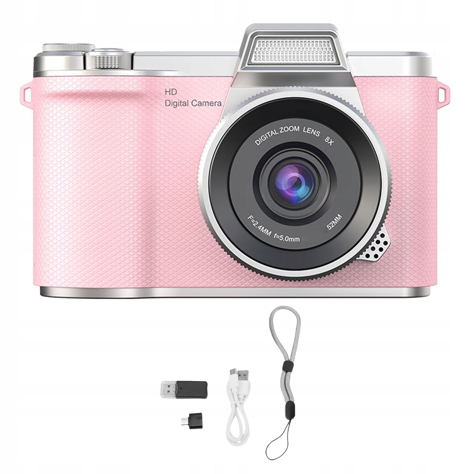 48 MP digital camera, 8x zoom, 1080 P mirrorless camera, with SB Brand no brand