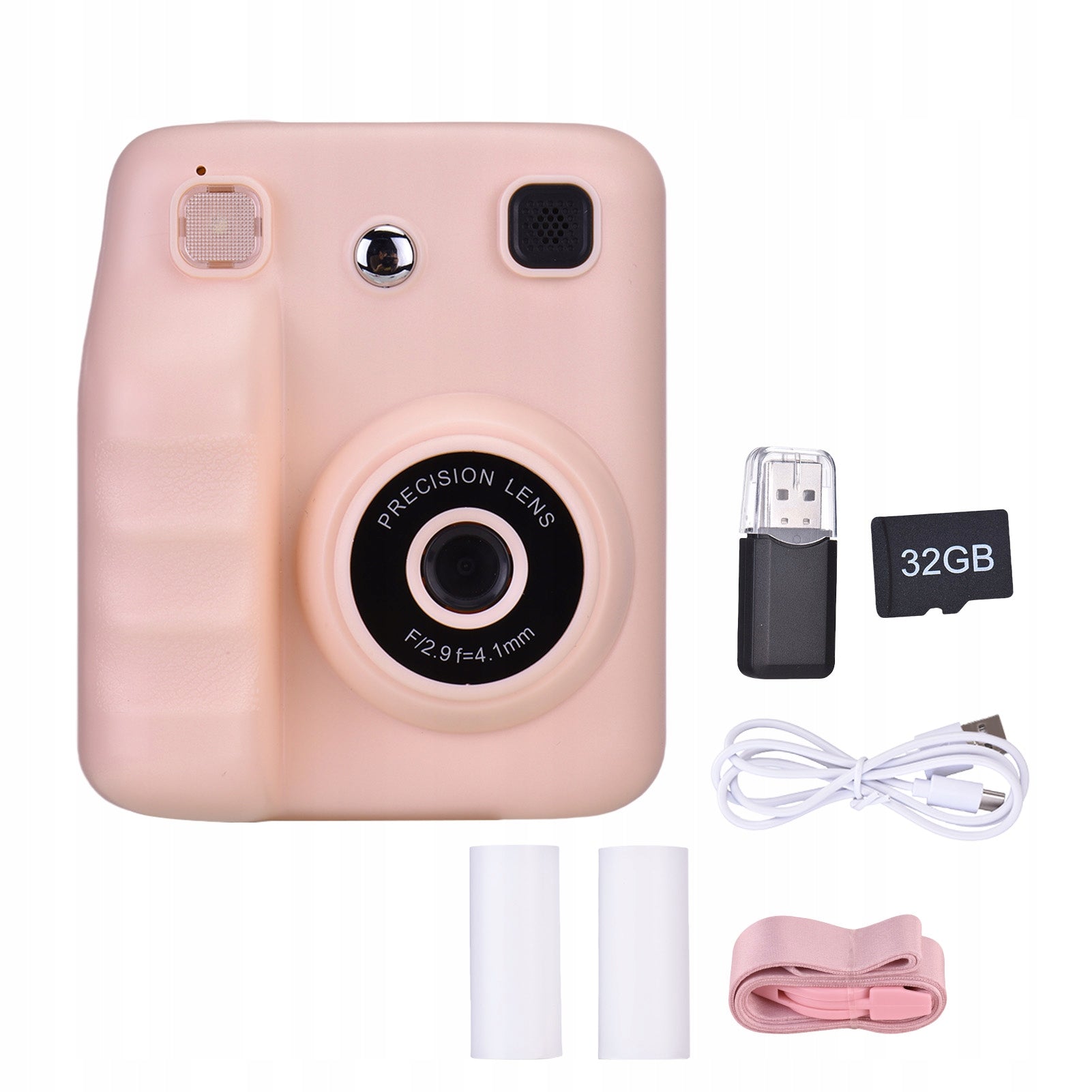 48MP INSTANT DIGITAL CAMERA FOR KIDS with Printing Paper Model 2214