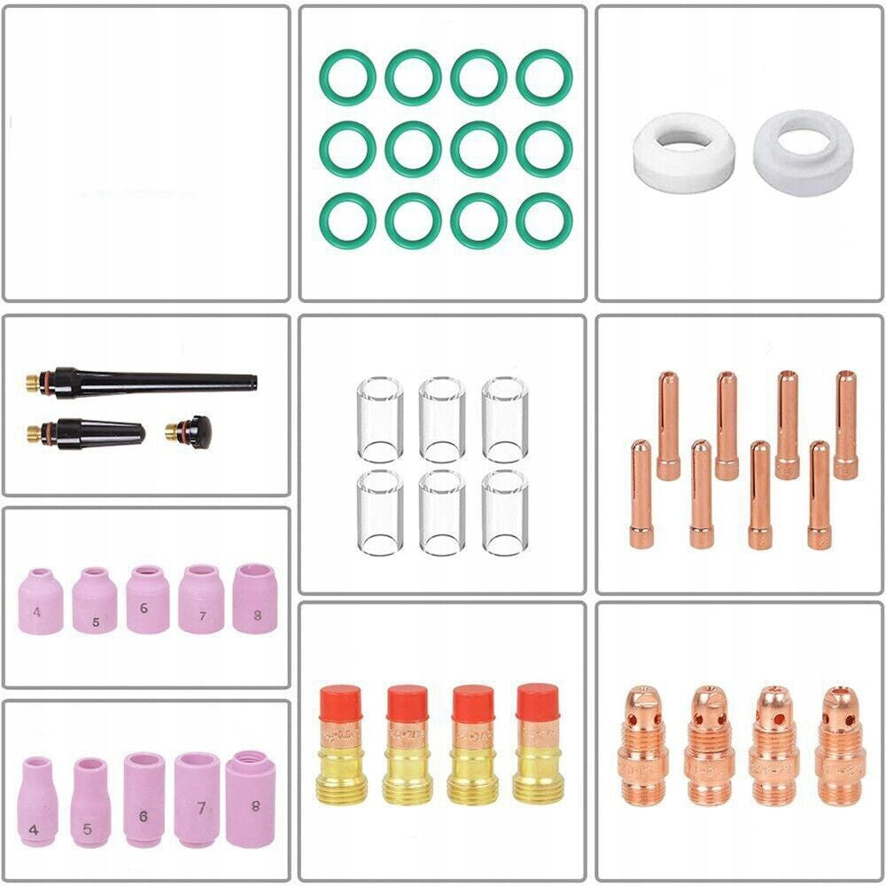 49X TIG Starter Kit akcesoria lens nozzle WP17/18/26-GAS LENS Manufacturer code AIII8