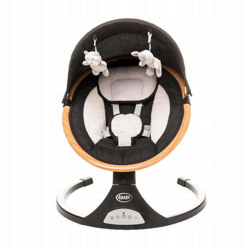 4BABY ELECTRIC SWING FOR BABIES ROCK'N RELAX XXIV BLACK AND Manufacturer code 5907385926343